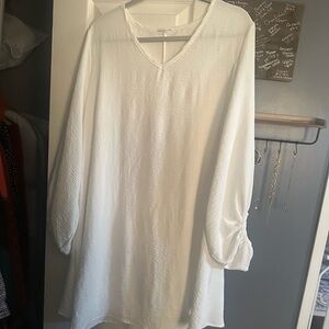 White dress
